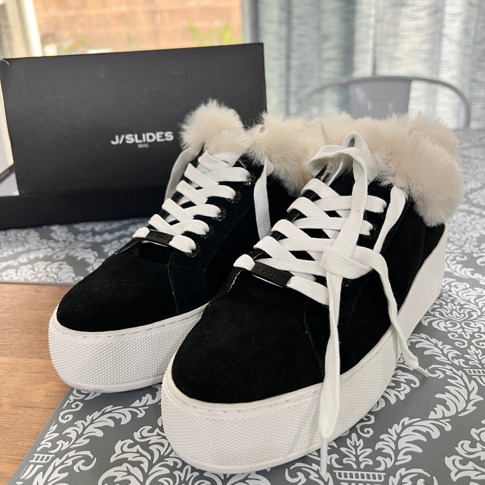 J/Slides 'Mellia' platform sneaker